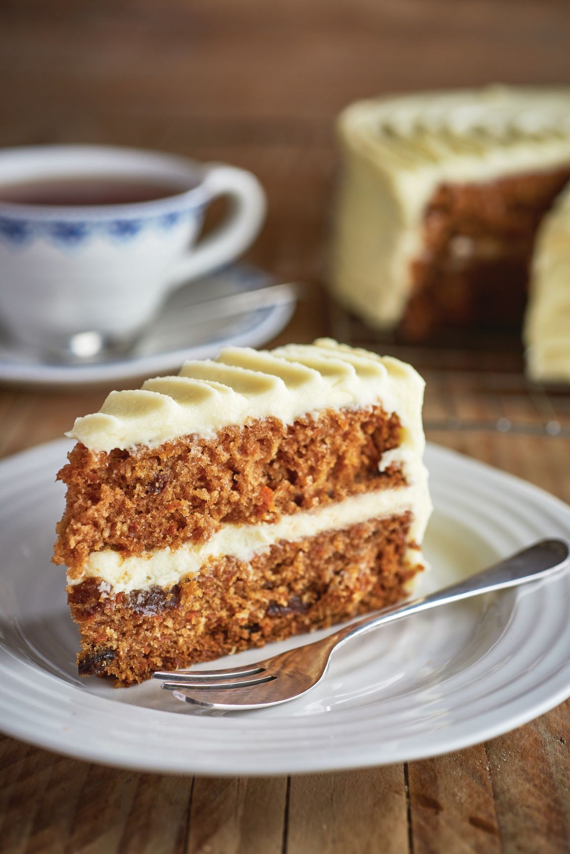 Carrot and coconut cake